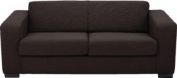 Hygena - Ava - 2 Seater Fabric - Sofa Bed - Mocha
